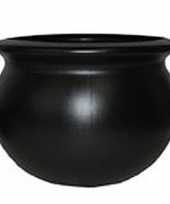 Zwarte heksenketel 20 cm trend