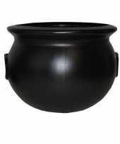 Zwarte heksenketel 30 cm trend 10035534