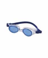 Zwembril met uv bescherming voor kinderen blauw trend