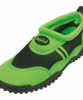 Zwemschoenen groen met uv bescherming trend 10083429